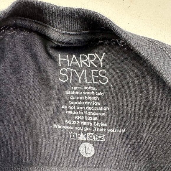 Harry Styles Exclusive t-shirt Love On Tour 2022 Toronto Pop-Up LARGE Black - Picture 3 of 3